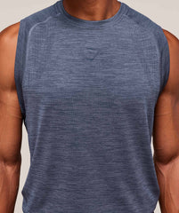 Versatile Seamless Tank - Iron Blue/Navy