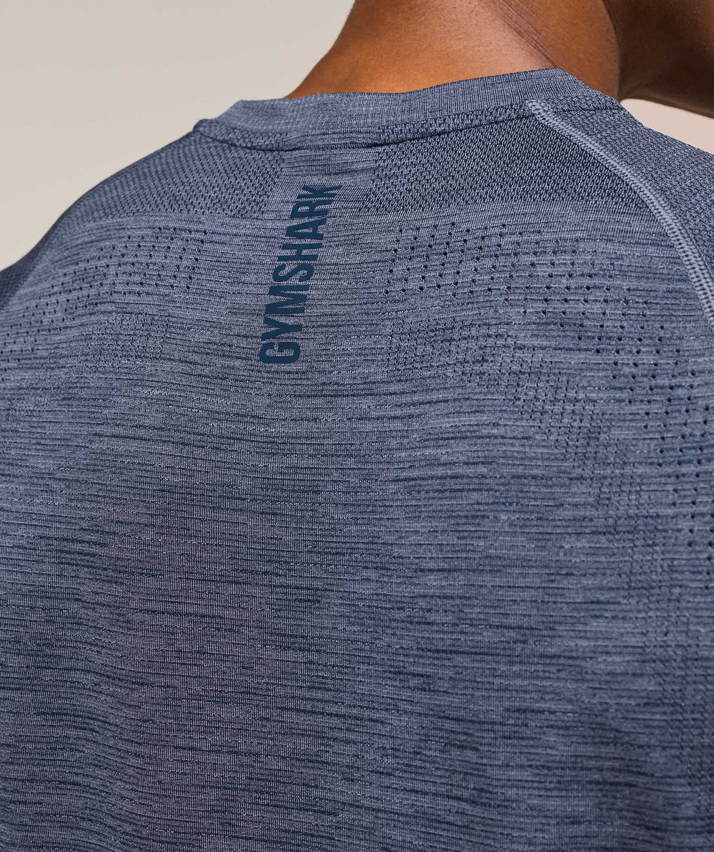Versatile Seamless Tank - Iron Blue/Navy