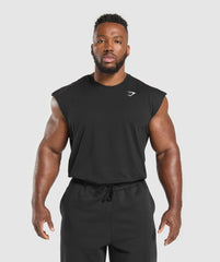 Critical Cut Off Tank - Black
