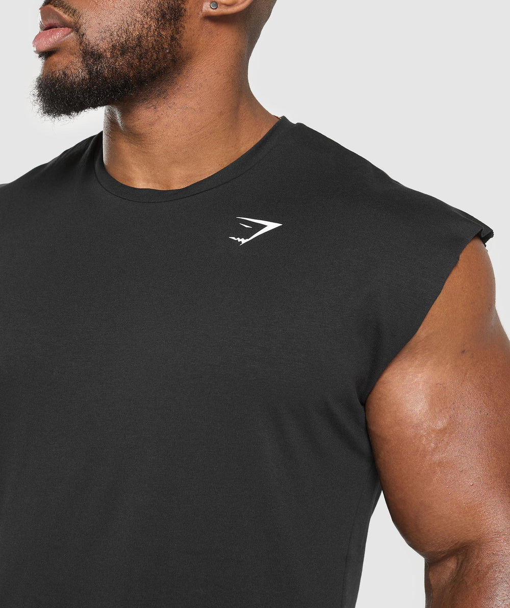 Critical Cut Off Tank - Black