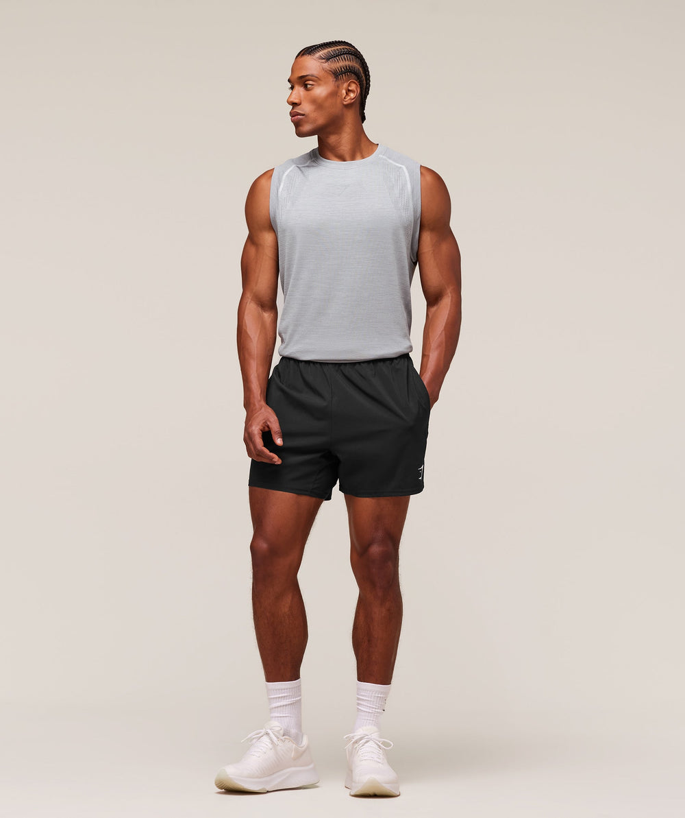 Versatile Seamless Tank - Light Grey/Smokey Grey