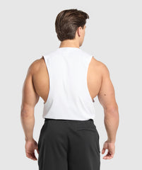 Prime Drop Arm Tank - White