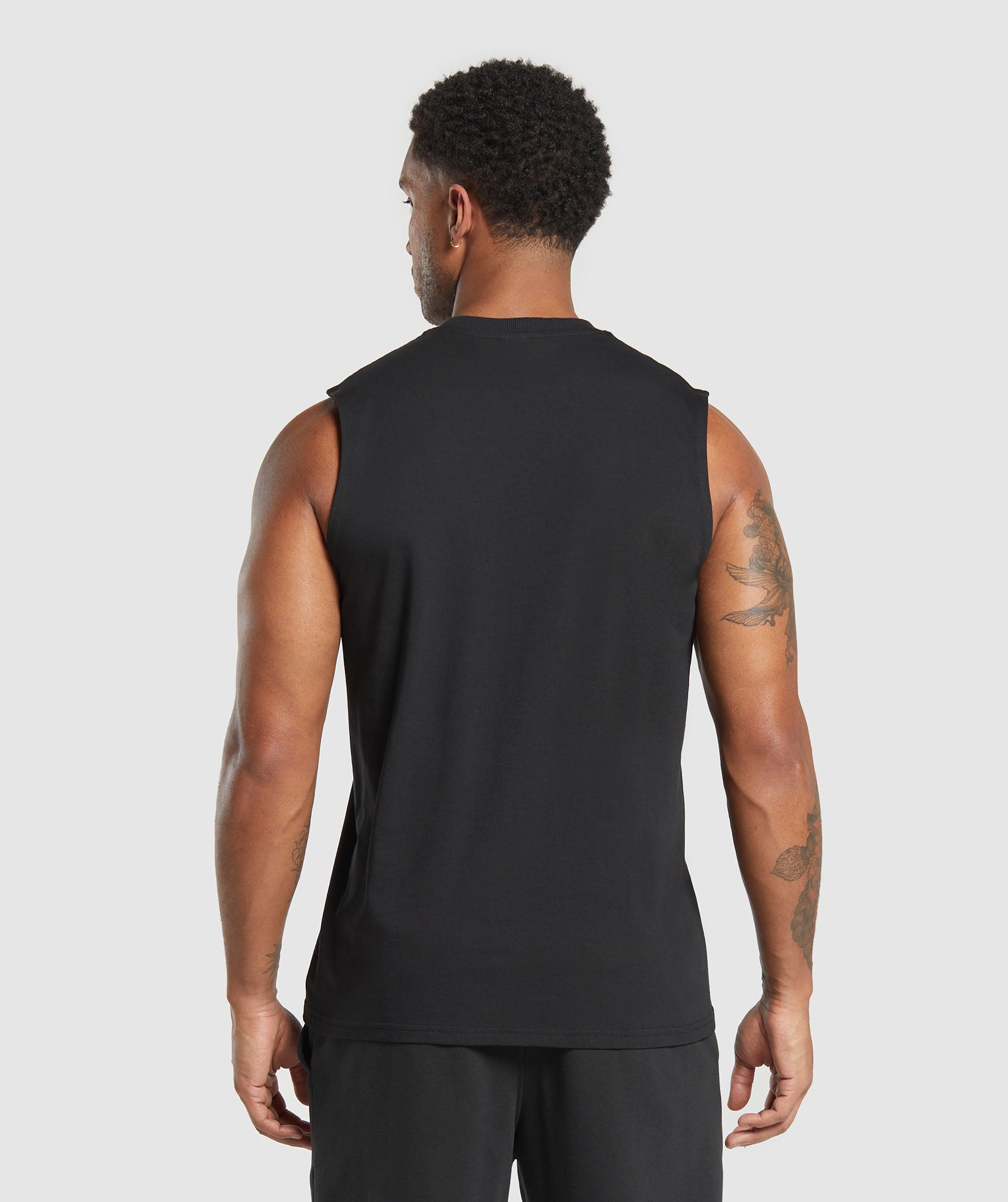 Everyday Tank 2 Pack - Black/Light Grey Core Marl