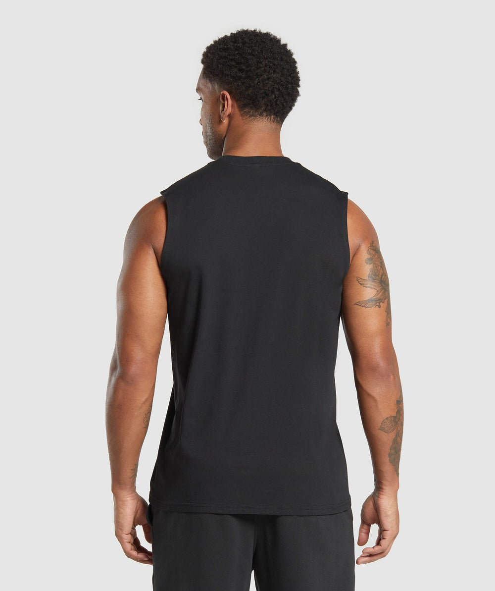 Everyday Tank 2 Pack - Black/Light Grey Core Marl