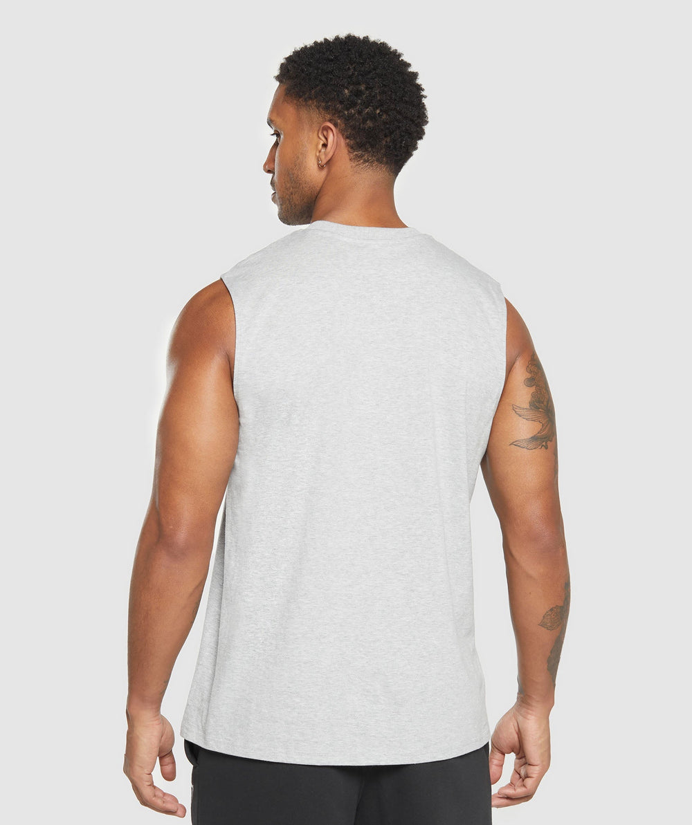 Everyday Tank 2 Pack - Black/Light Grey Core Marl
