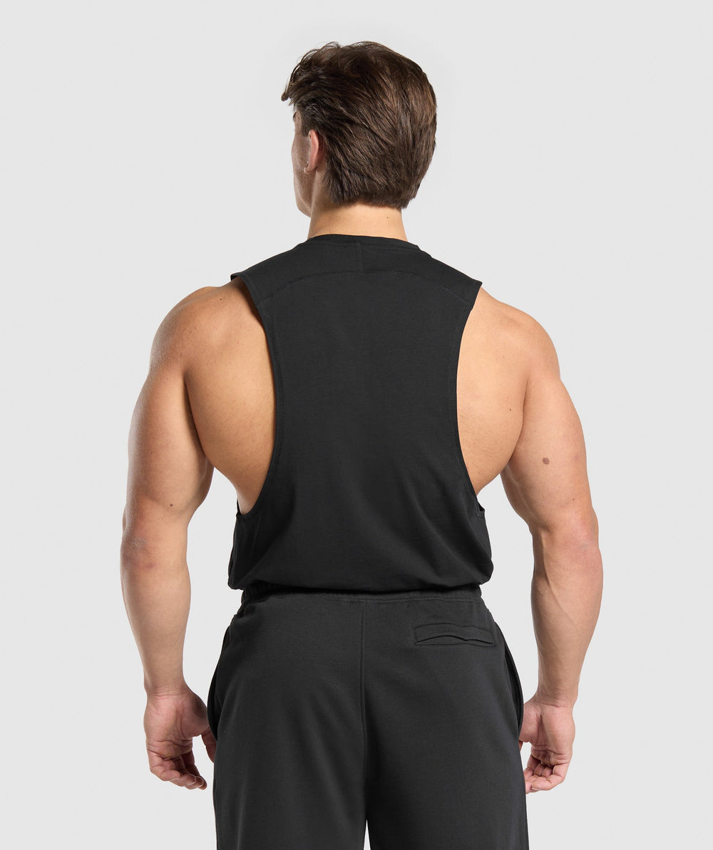 Prime Drop Arm Tank - Black/Vivid Red