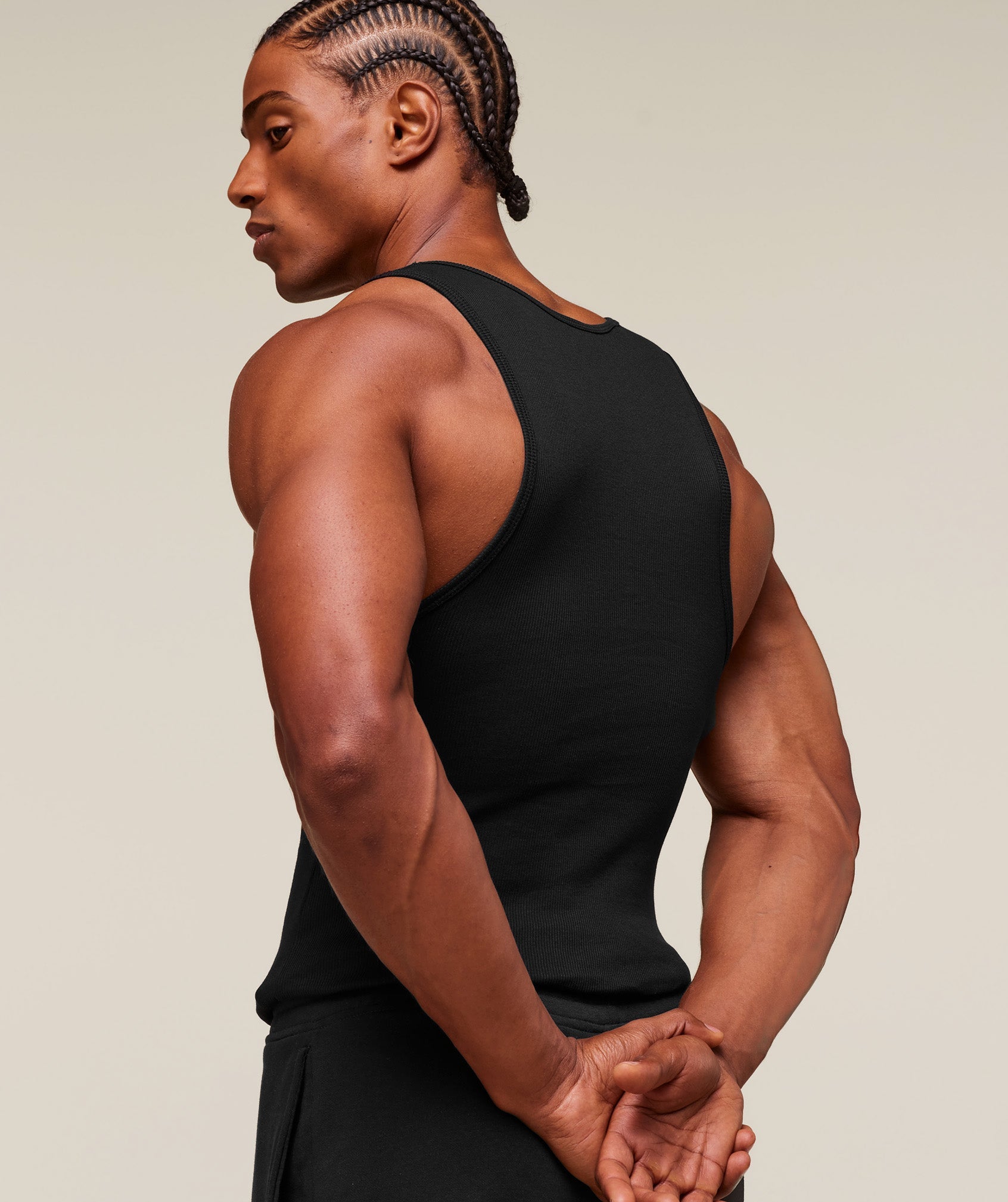 Ribbed Tank 3 Pack - Black