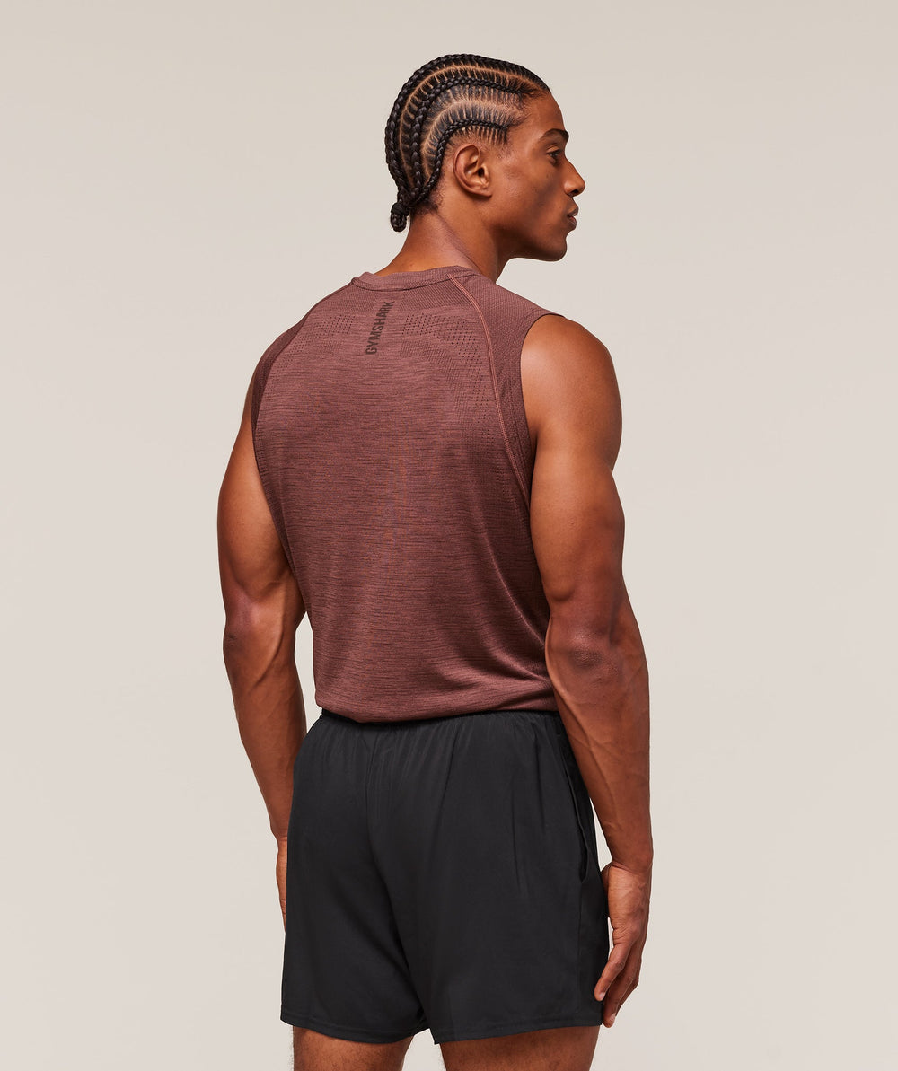 Versatile Seamless Tank - Rust Brown/Depth Brown