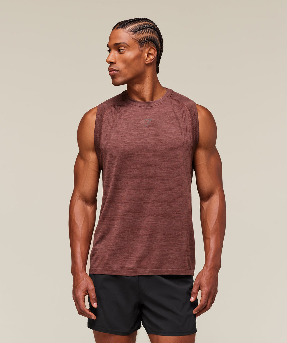 Versatile Seamless Tank - Rust Brown/Depth Brown