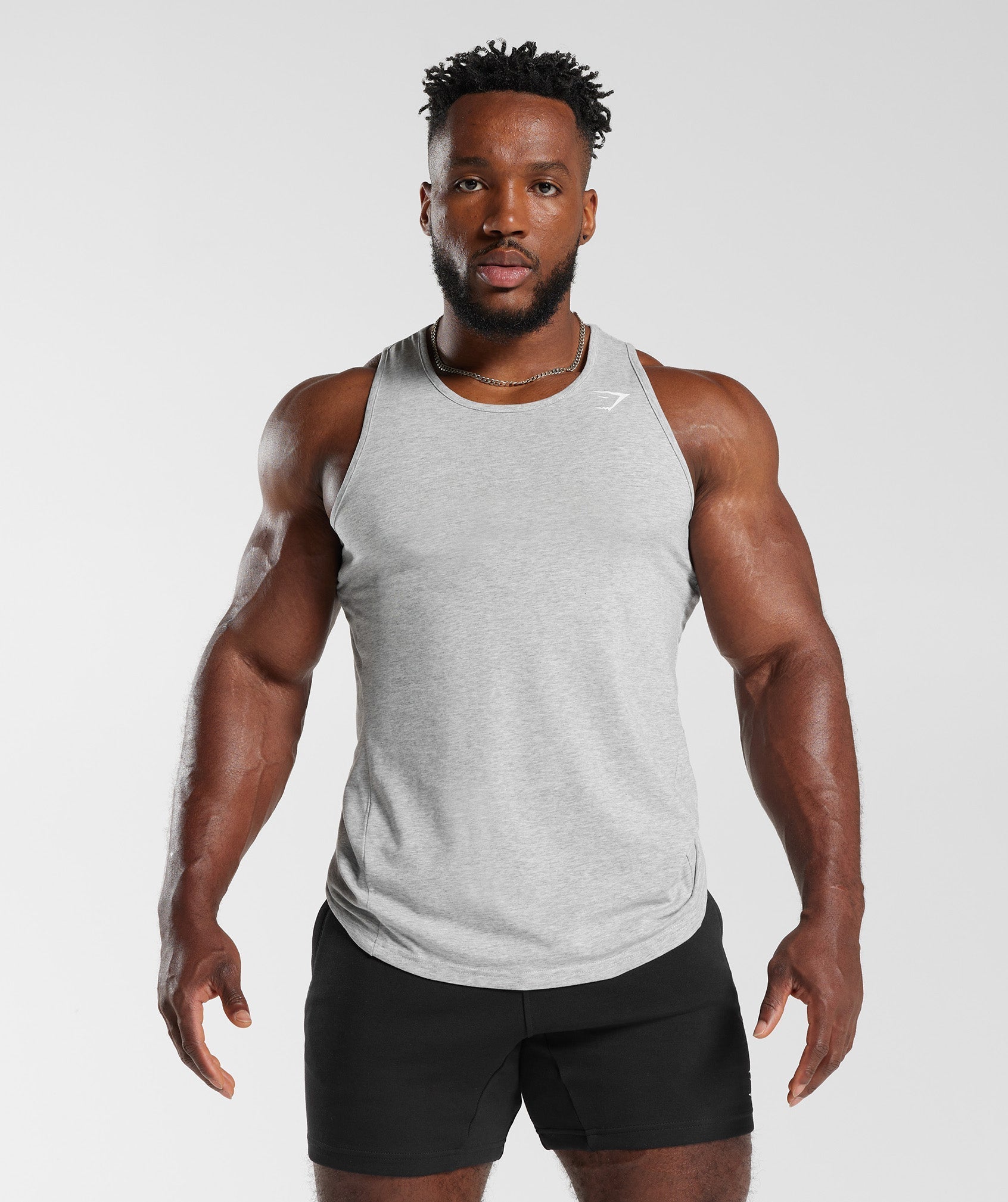 Critical Tank - Light Grey Marl