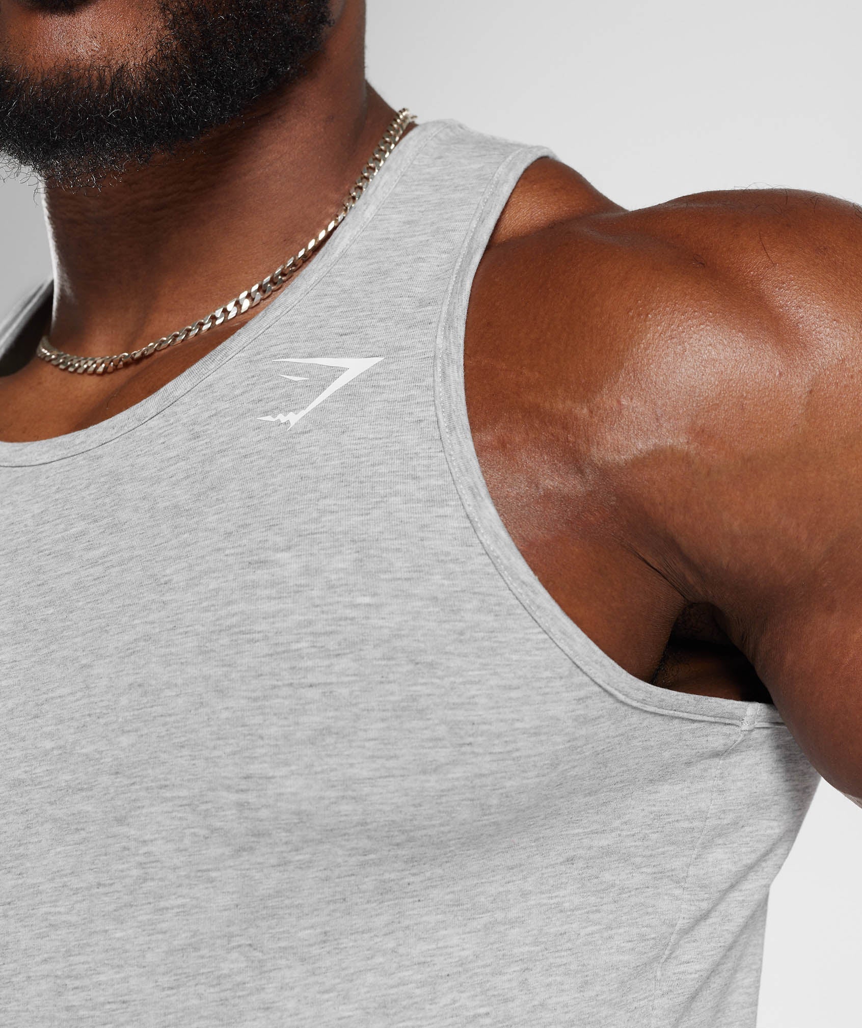 Critical Tank - Light Grey Marl