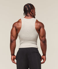 Ribbed Tank 3pk - White/Black/Stone Grey Marl