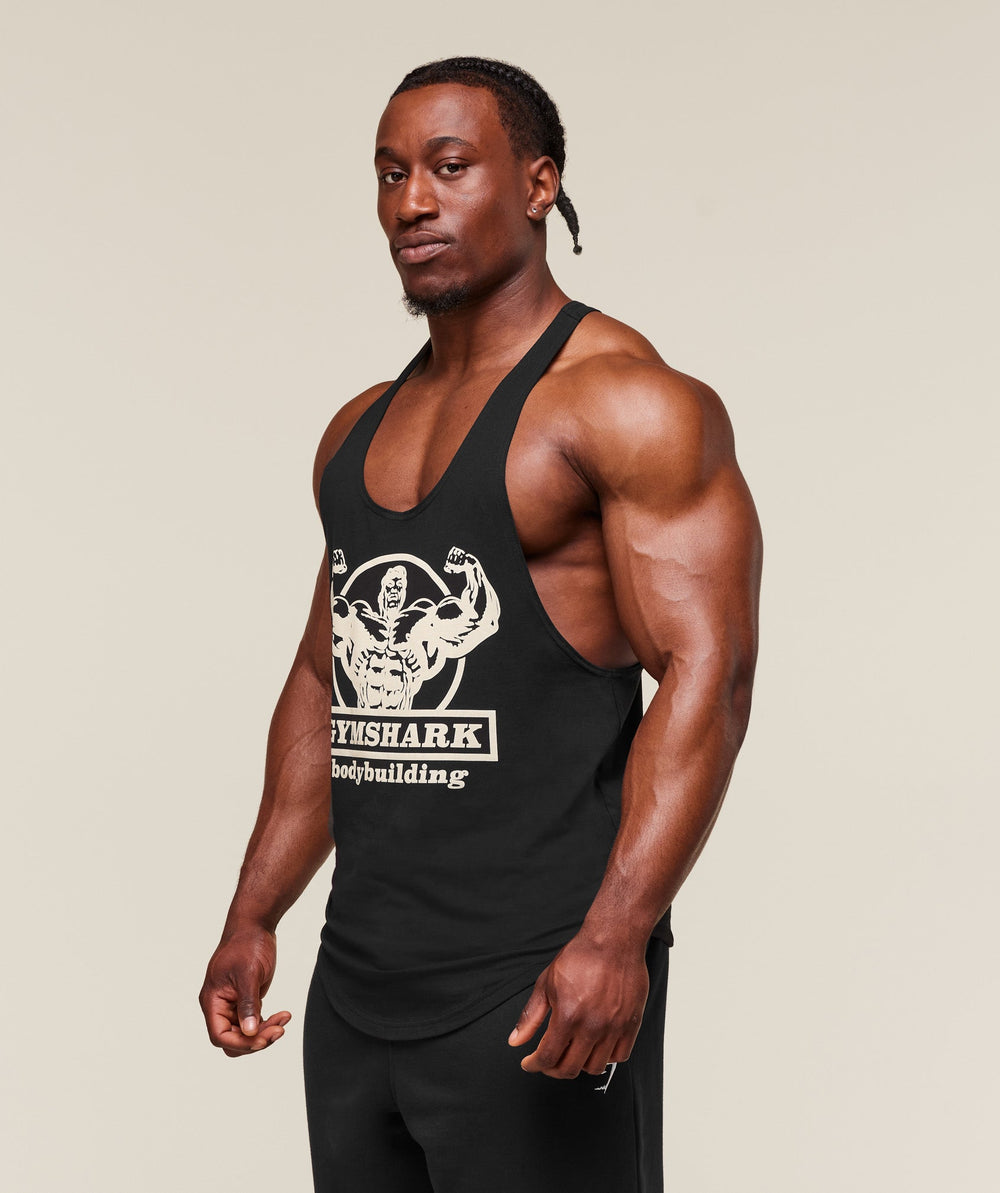 Double Bicep Stringer - Black