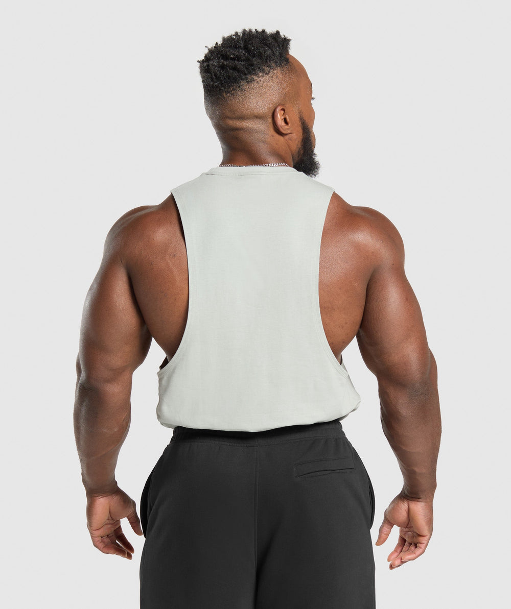 Legacy Drop Arm Tank - Stone Grey