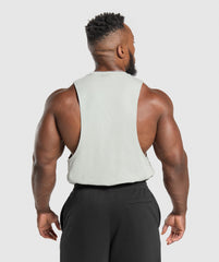 Legacy Drop Arm Tank - Stone Grey