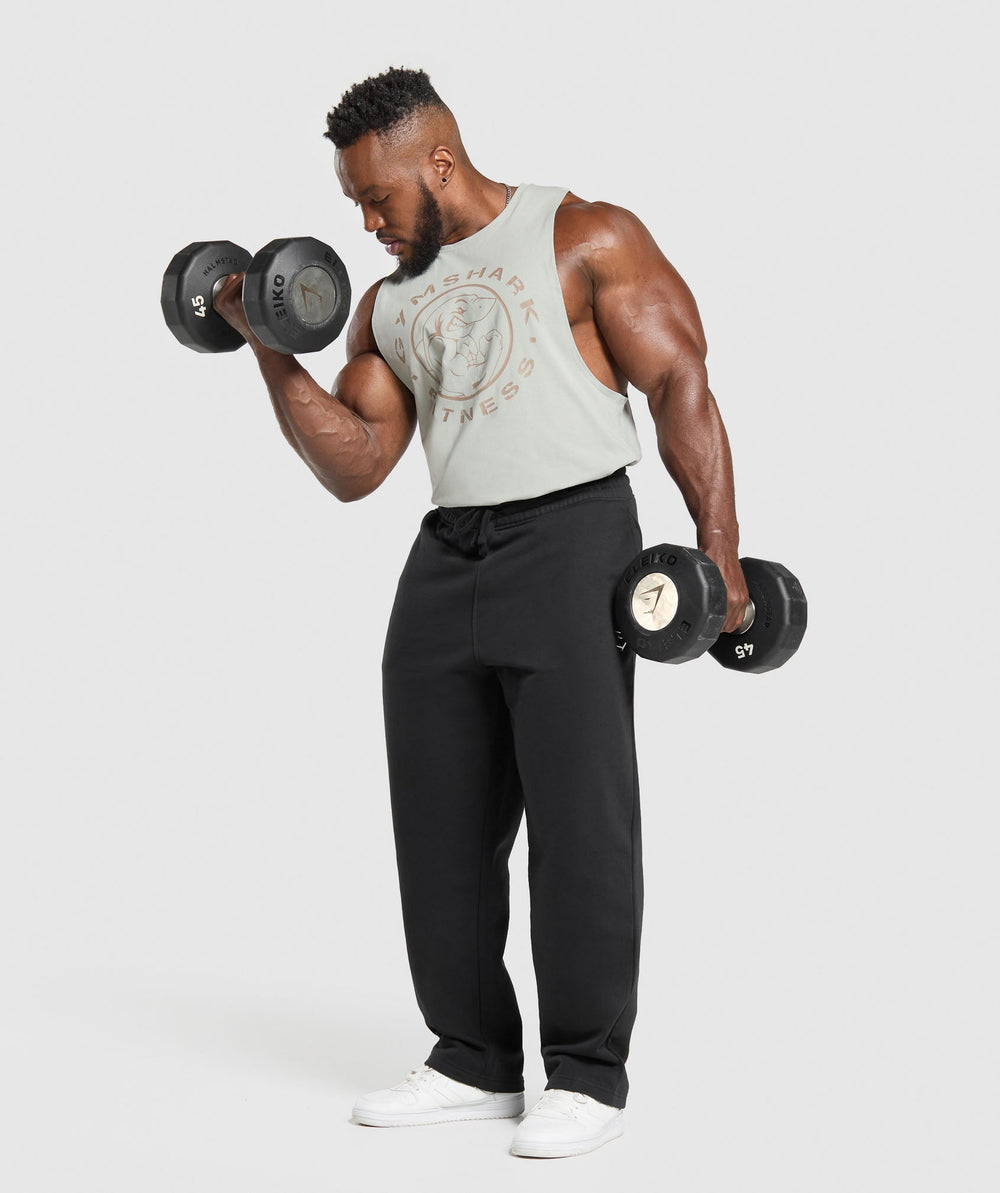Legacy Drop Arm Tank - Stone Grey