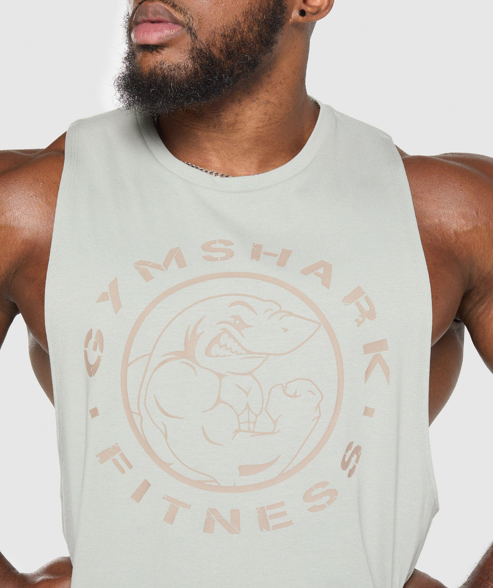 Legacy Drop Arm Tank - Stone Grey