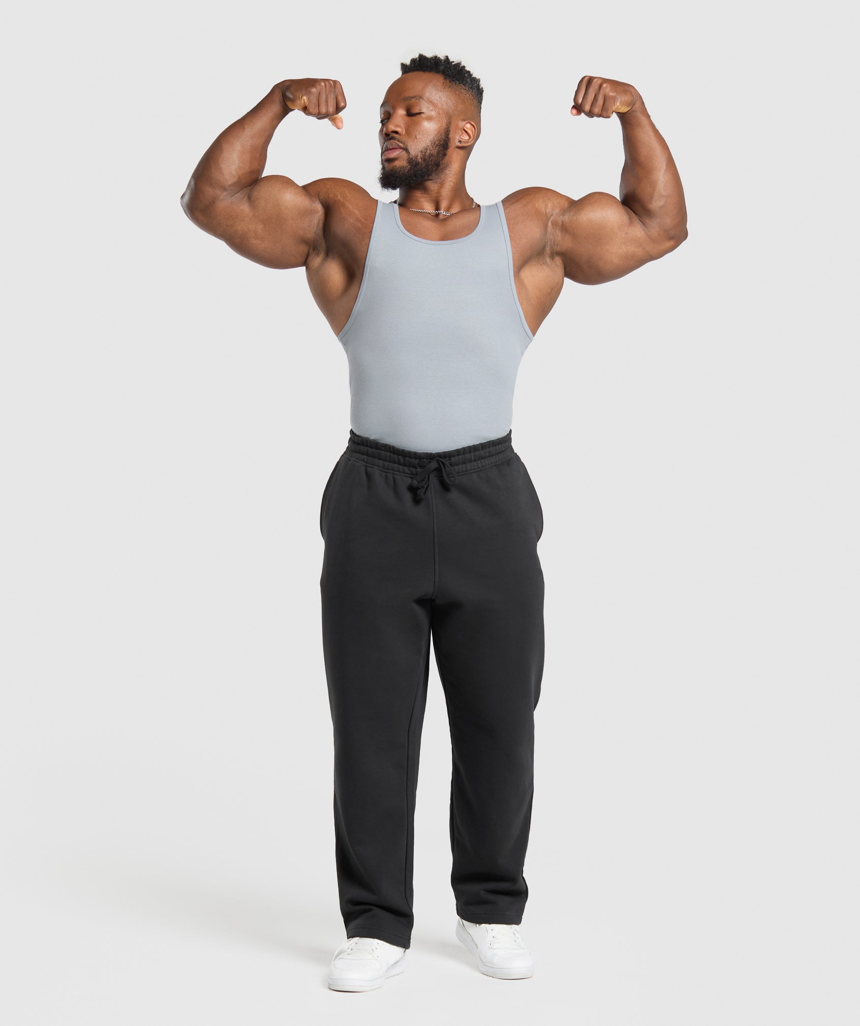 Ribbed Tank 3PK - Denim Grey/Pebble Grey/Lifestyle Brown