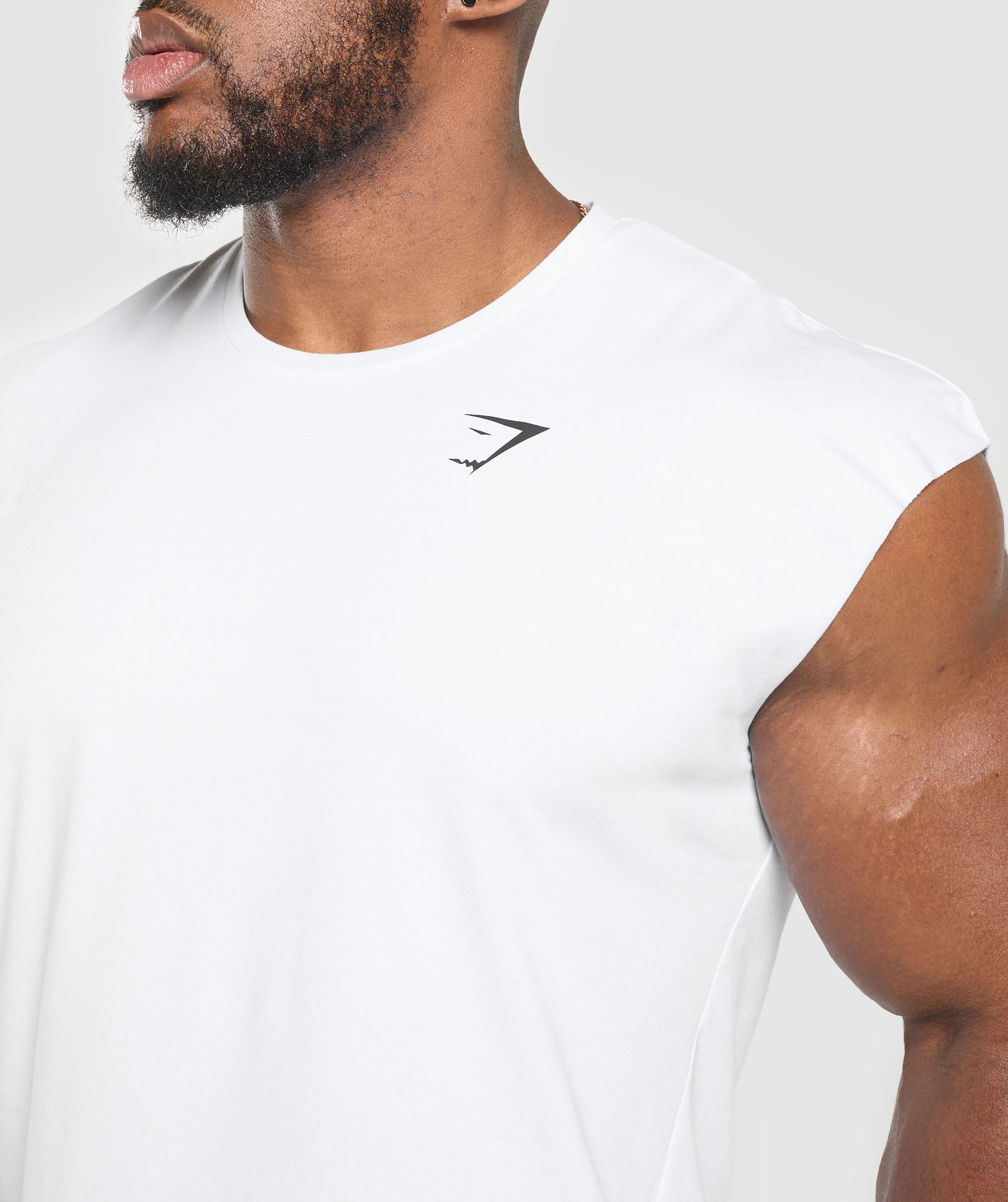 Critical Cut Off Tank - White