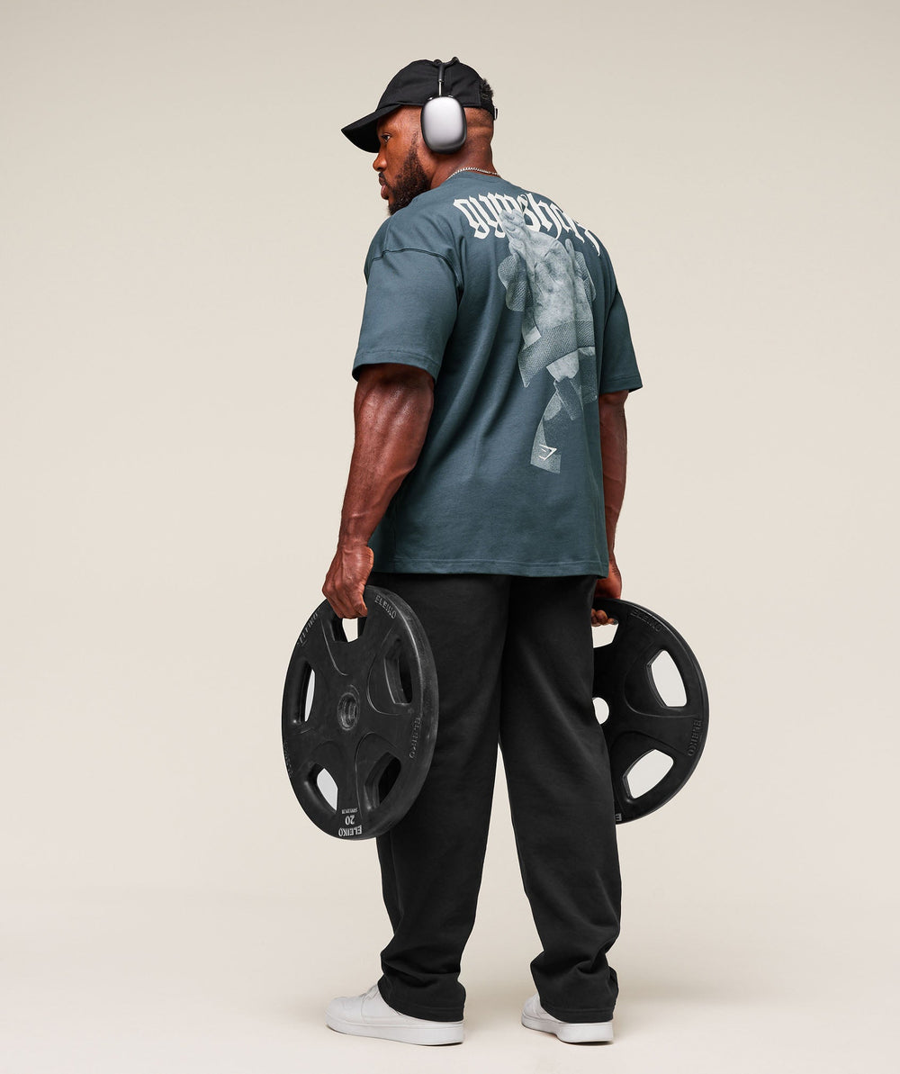Prayer Hands T-Shirt - Titanium Blue