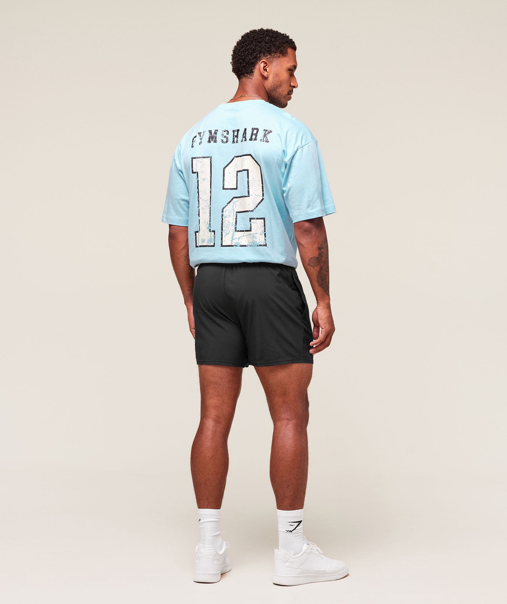 Collegiate Graphic T-shirt - Athletic Light Blue