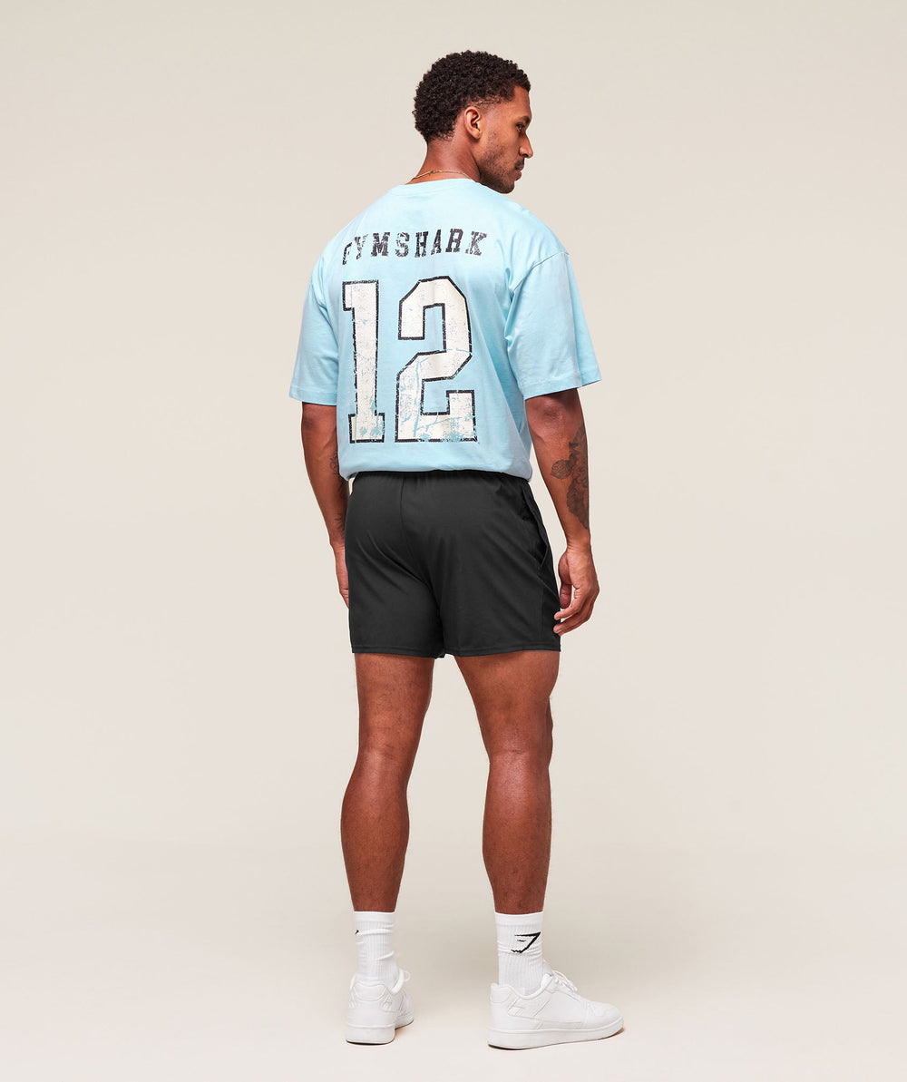 Collegiate Graphic T-shirt - Athletic Light Blue