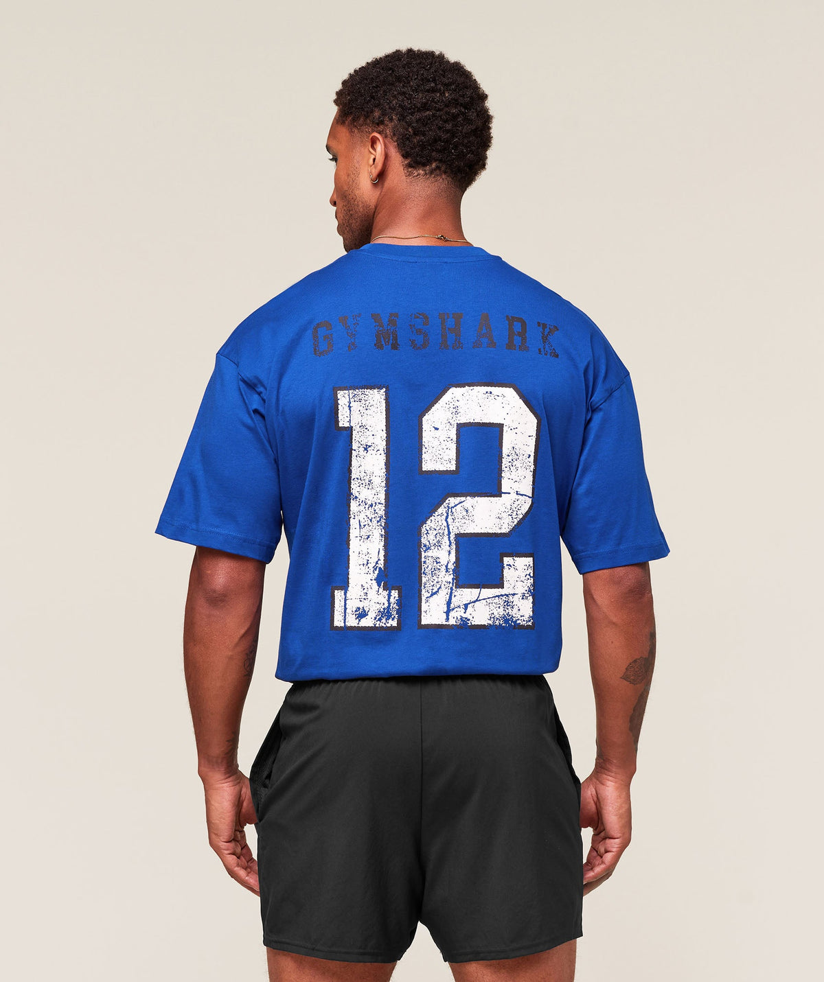 Collegiate Graphic T-shirt - Athletic Blue