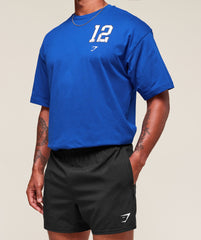 Collegiate Graphic T-shirt - Athletic Blue