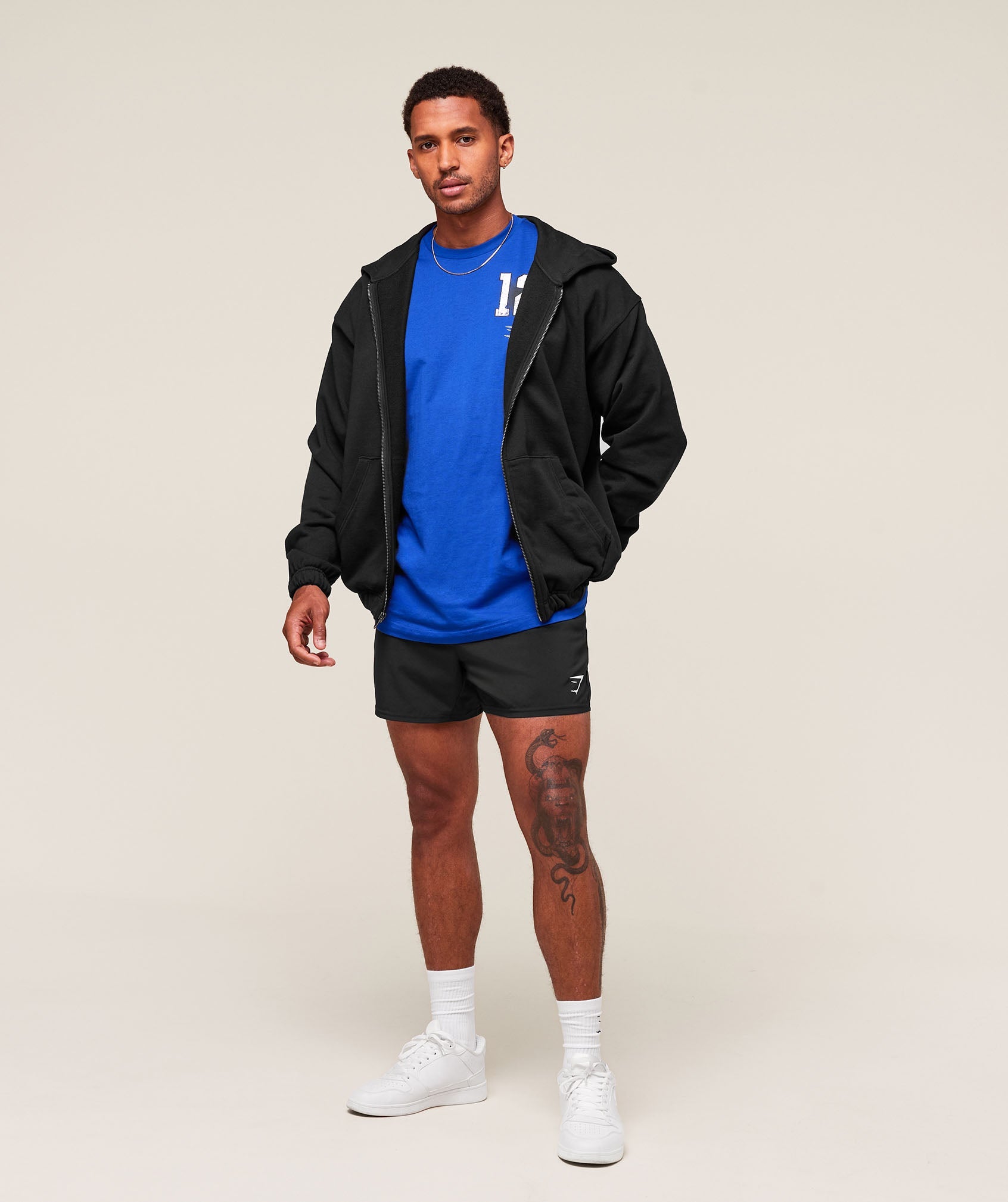 Collegiate Graphic T-shirt - Athletic Blue