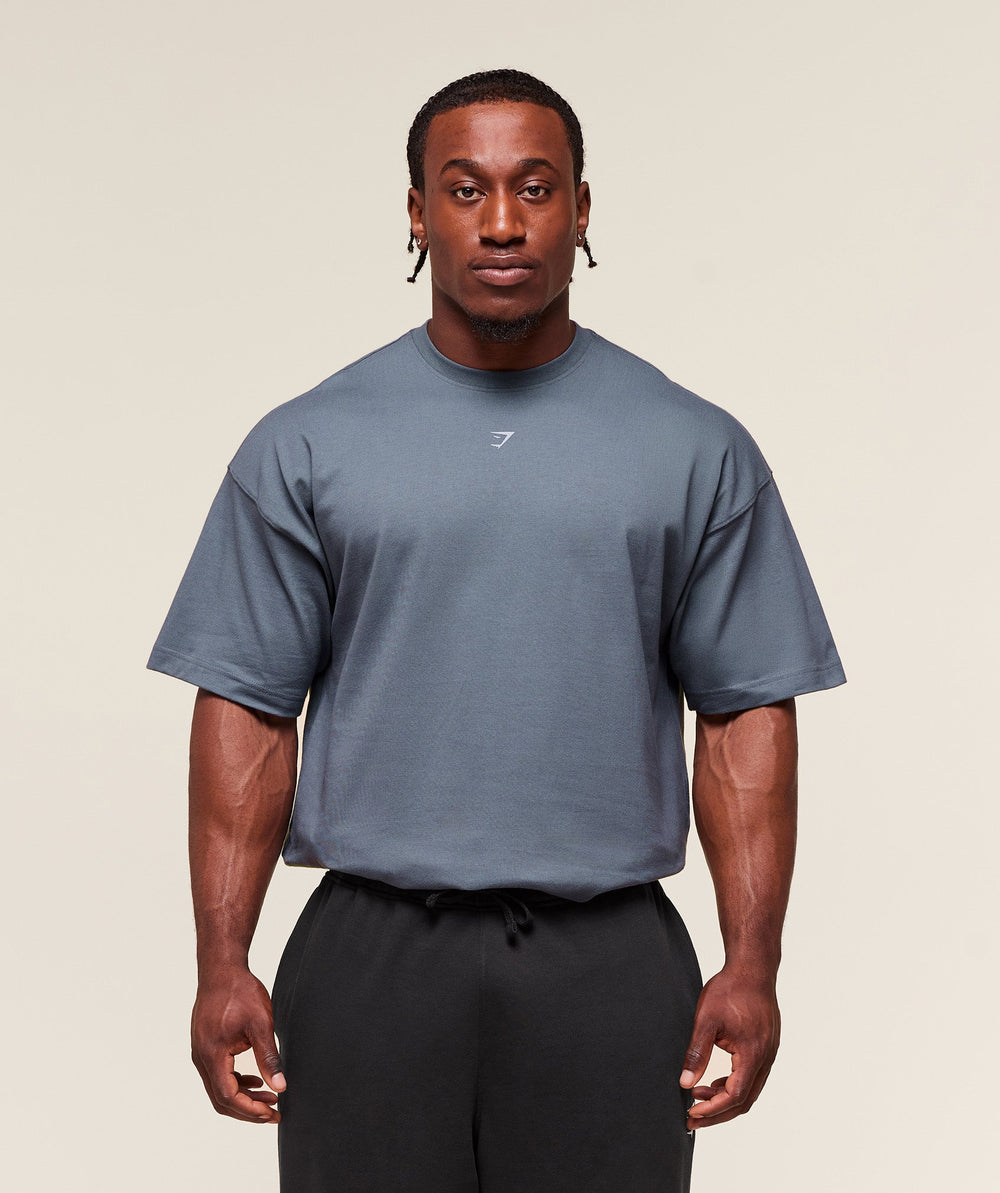 Forged By Iron T-Shirt - Iron Blue