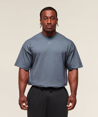 Forged By Iron T-Shirt - Iron Blue
