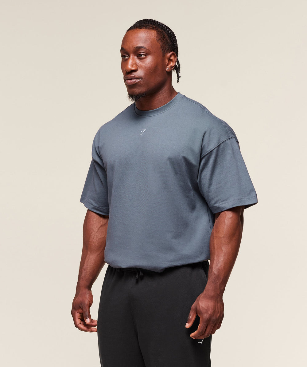 Forged By Iron T-Shirt - Iron Blue