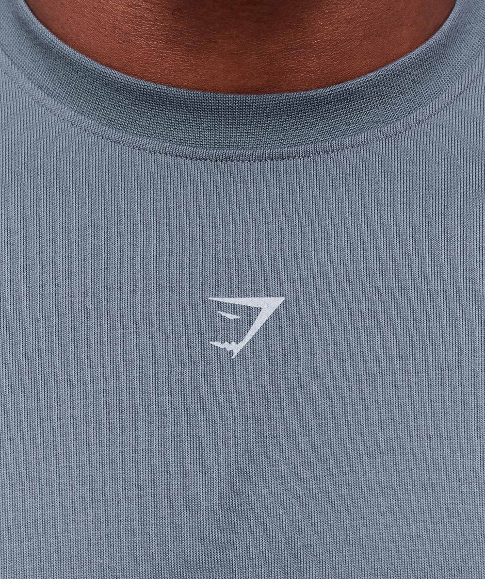 Forged By Iron T-Shirt - Iron Blue