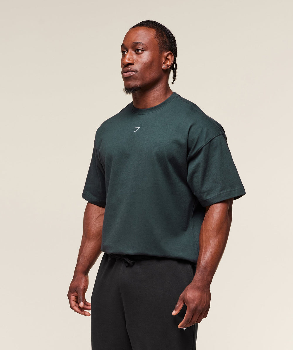 Forged By Iron T-Shirt - Darkest Teal