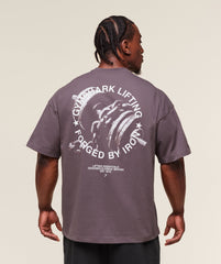 Forged By Iron T-Shirt - Brushed Purple