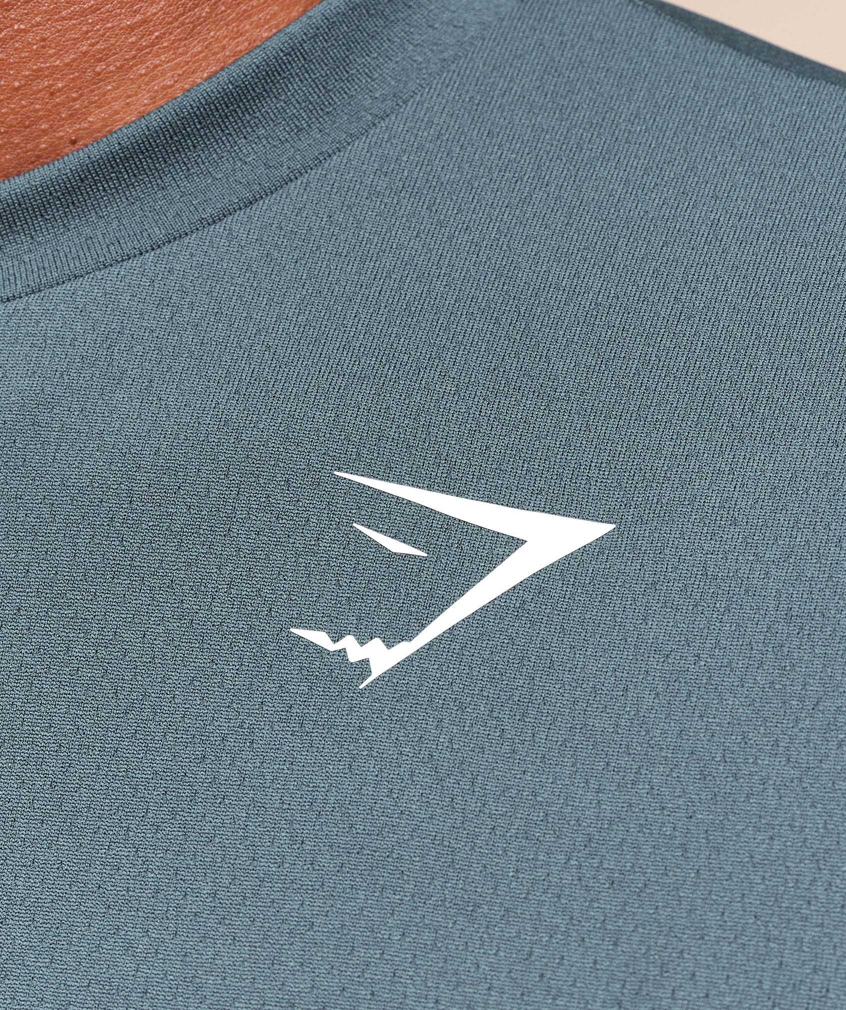 Oversized Performance T-Shirt - Titanium Blue