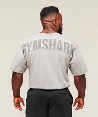 Power Washed T-Shirt - Smokey Grey