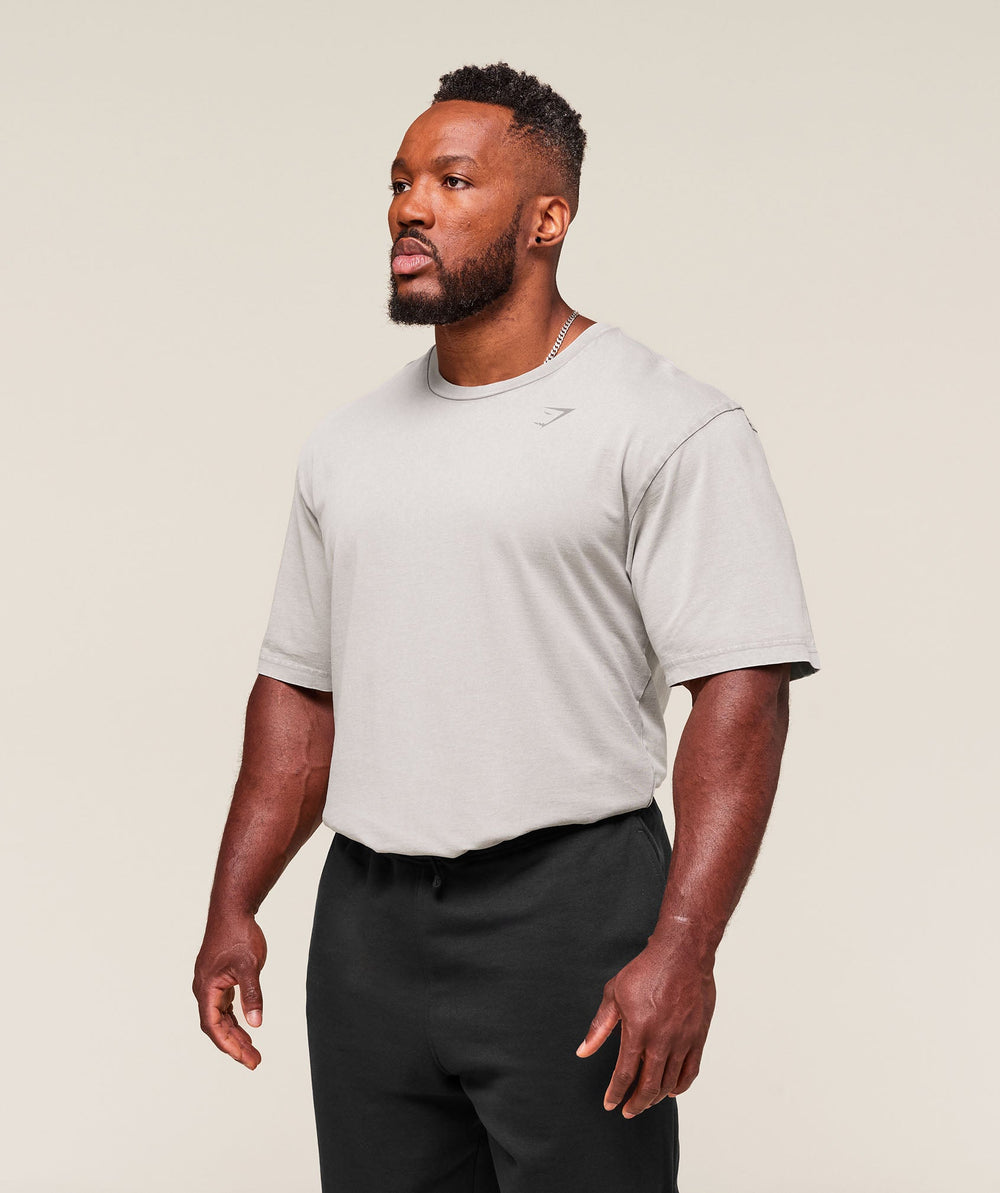 Power Washed T-Shirt - Smokey Grey