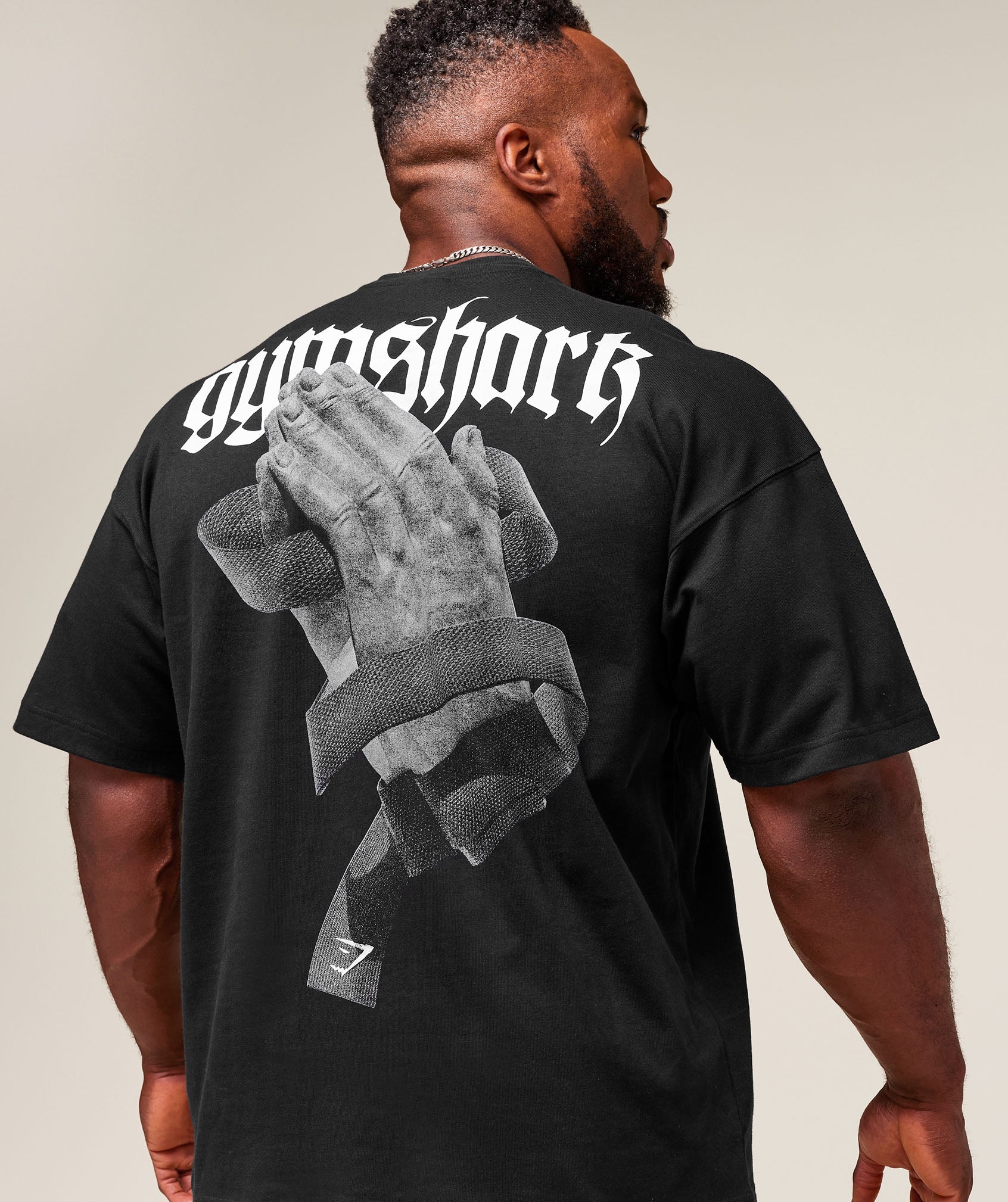 Prayer Hands T-Shirt - Black