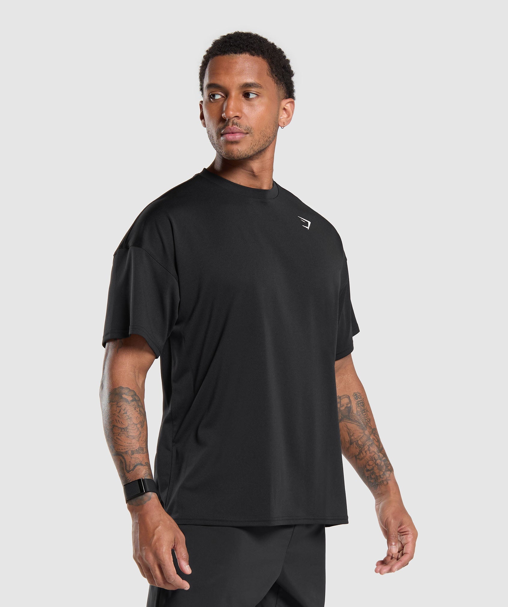 Oversized Performance T-Shirt - Black
