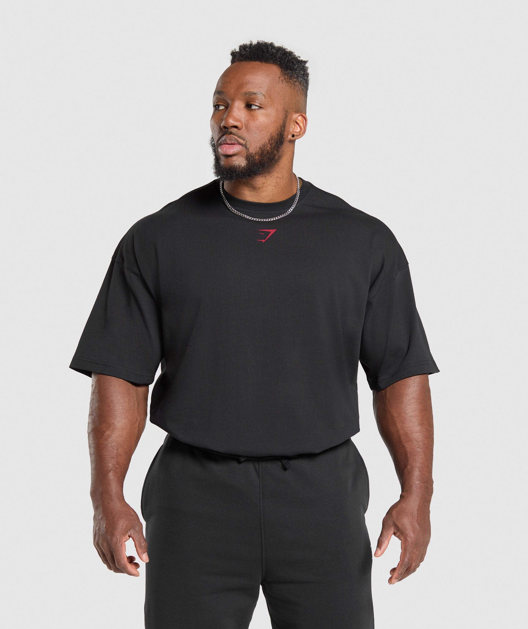 Lifting Club T-Shirt - Black/Conditioning Red