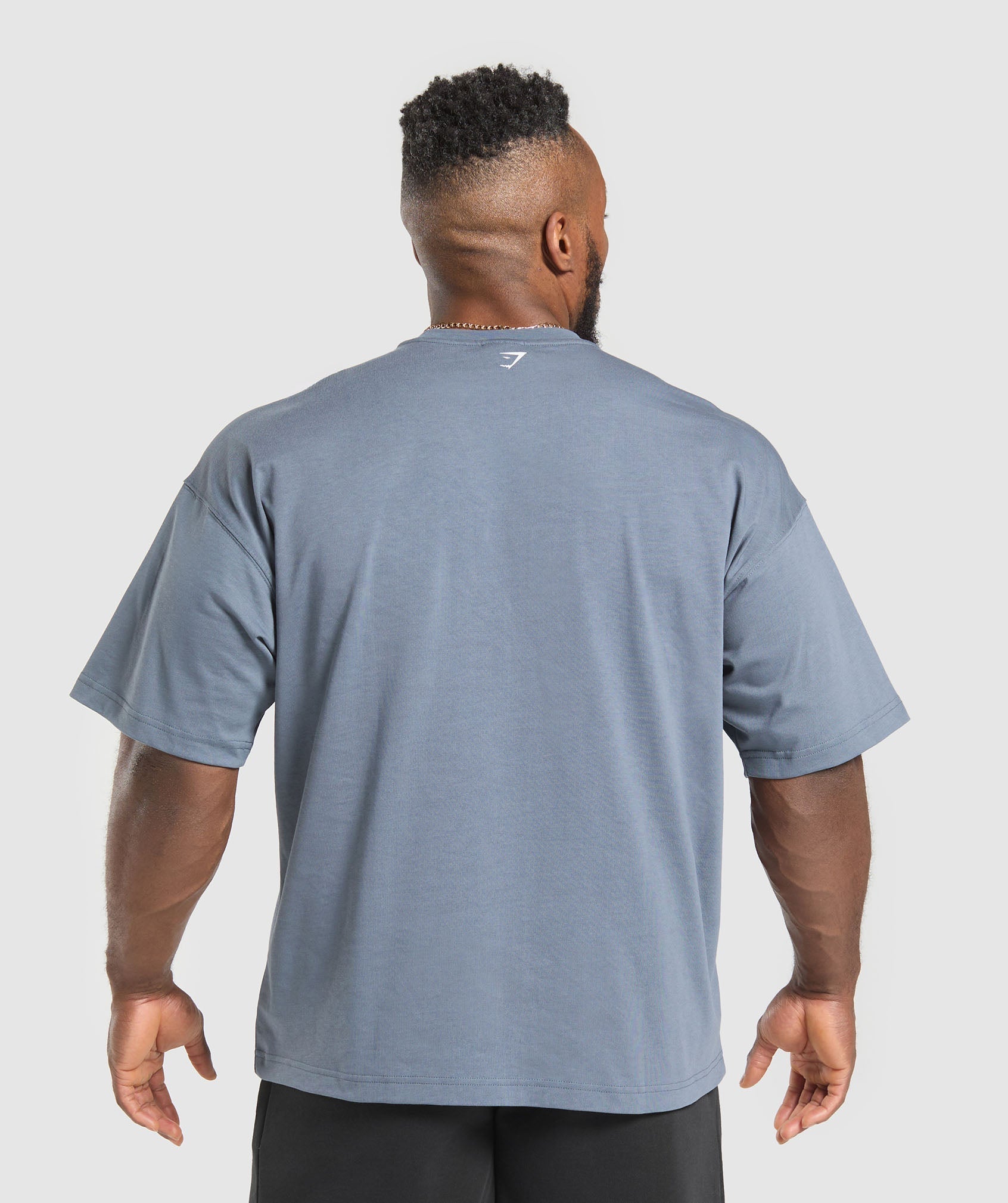 Doberman Graphic T-Shirt - Iron Blue