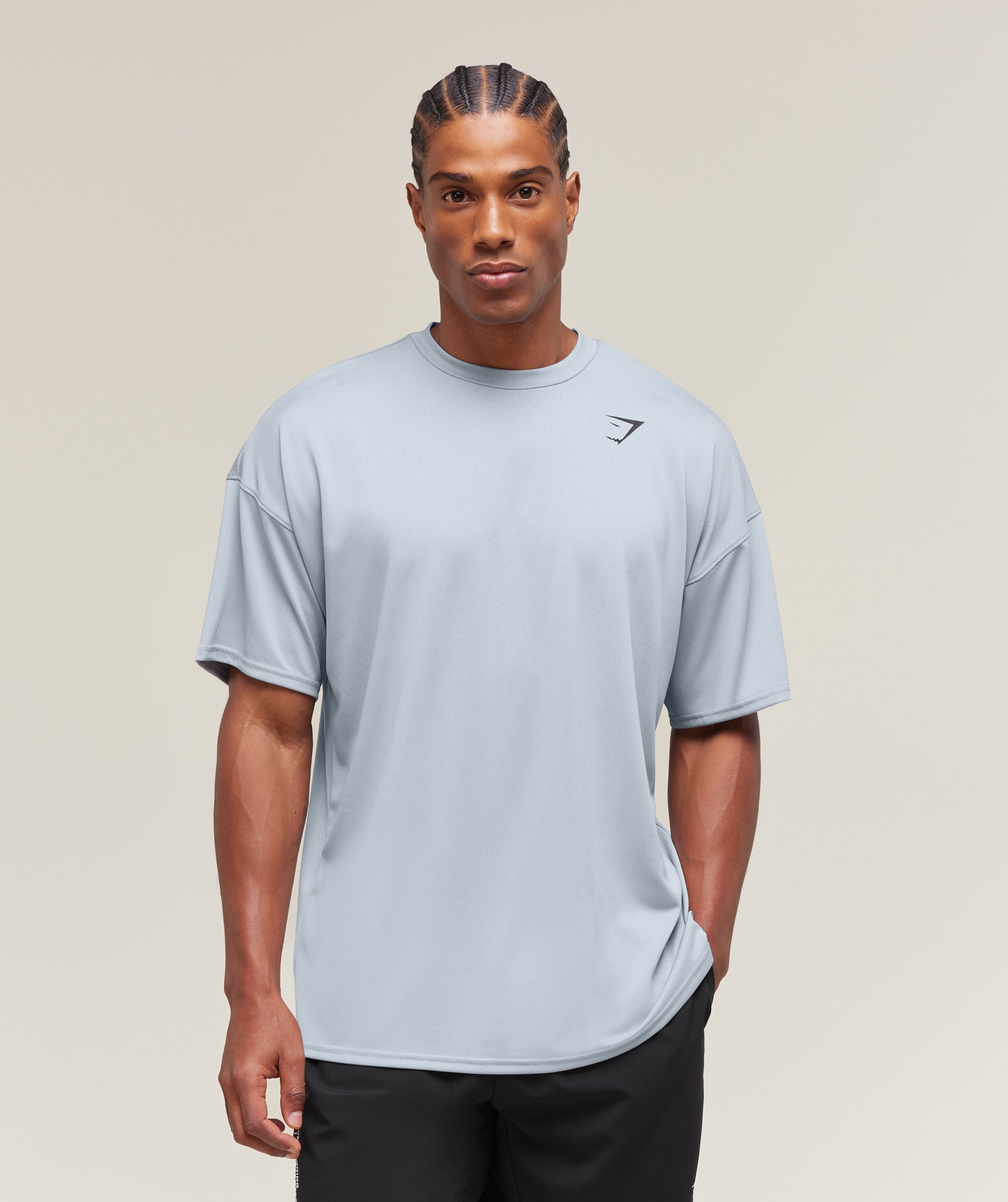 Oversized Performance T-Shirt - Metal Purple