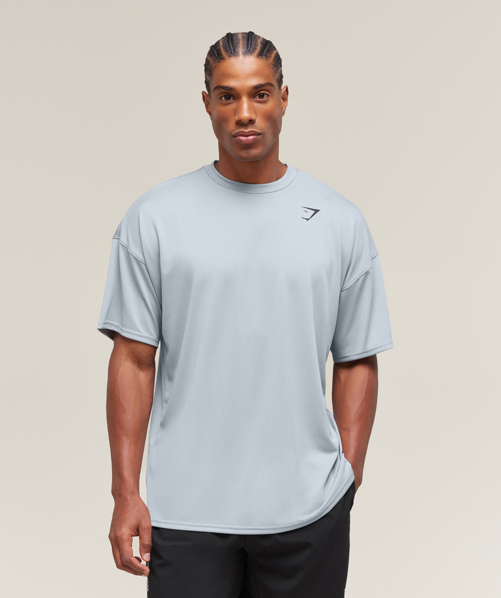 Oversized Performance T-Shirt - Metal Purple