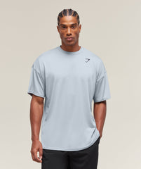 Oversized Performance T-Shirt - Metal Purple