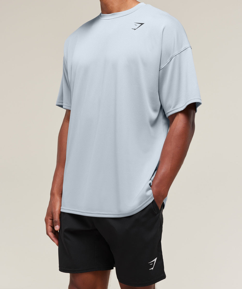 Oversized Performance T-Shirt - Metal Purple