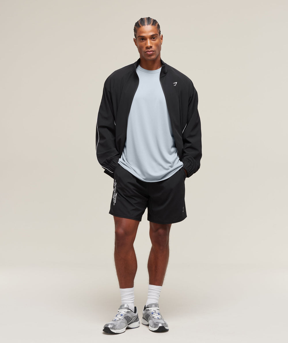 Oversized Performance T-Shirt - Metal Purple