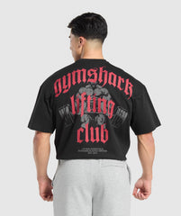 Lifting Club Graphic T-Shirt - Black
