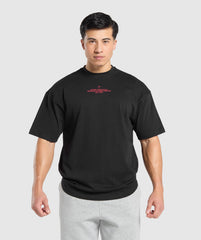 Lifting Club Graphic T-Shirt - Black