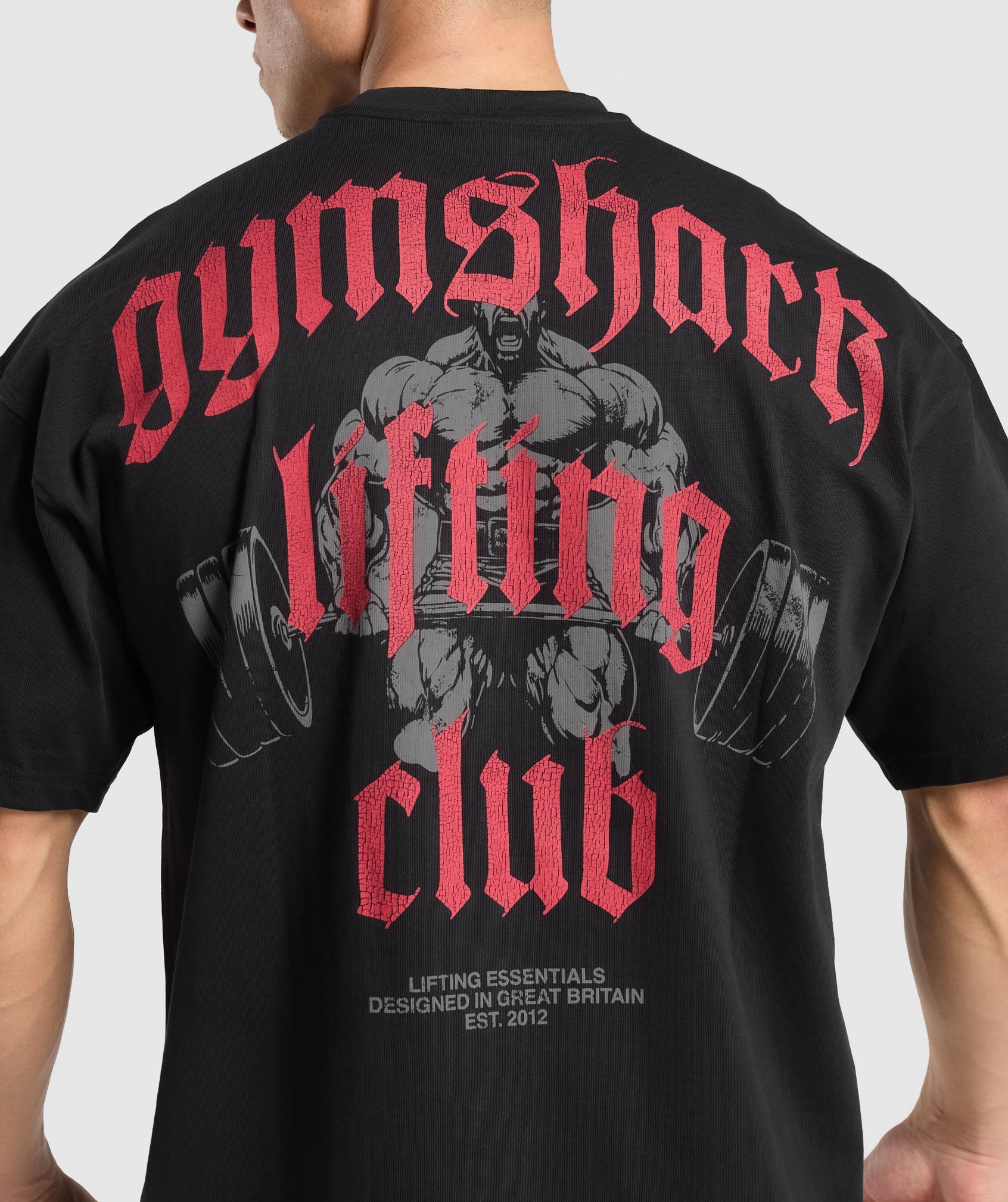 Lifting Club Graphic T-Shirt - Black